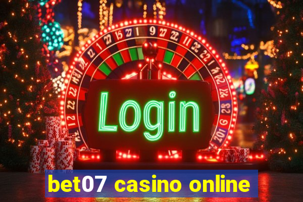 bet07 casino online